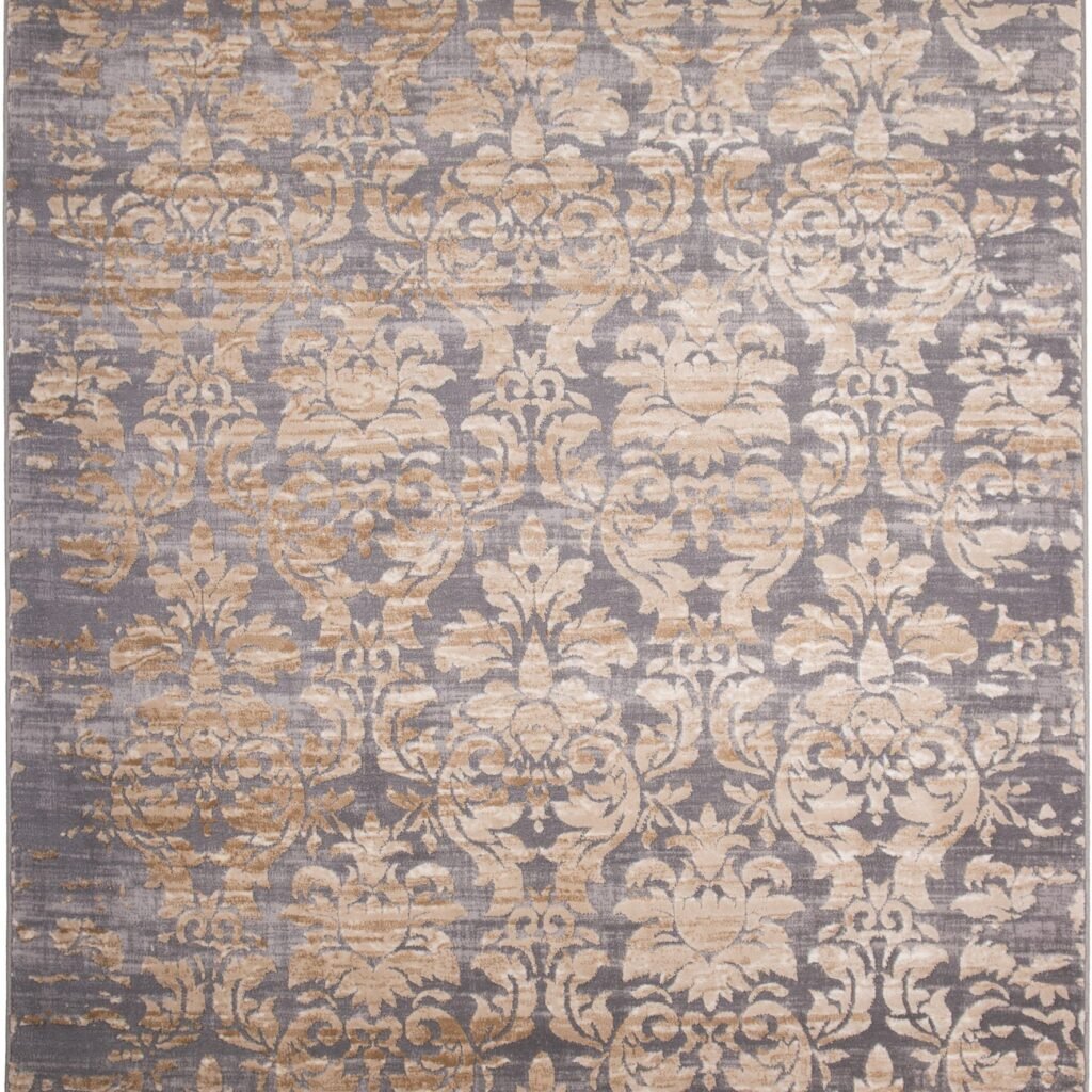 ΧΑΛΙ VELVET 6661/Grey Beige - 133cm x 190cm 2002750 - Klonaras