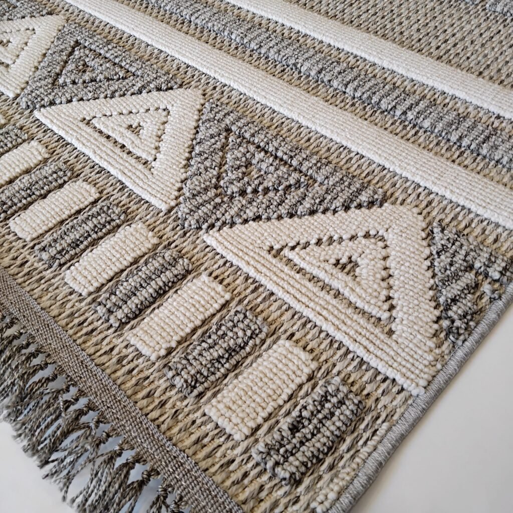 Alternative view of ΧΑΛΙ GIARDINO 03/GREY - 066cm x 140cm 2004191 - Klonaras