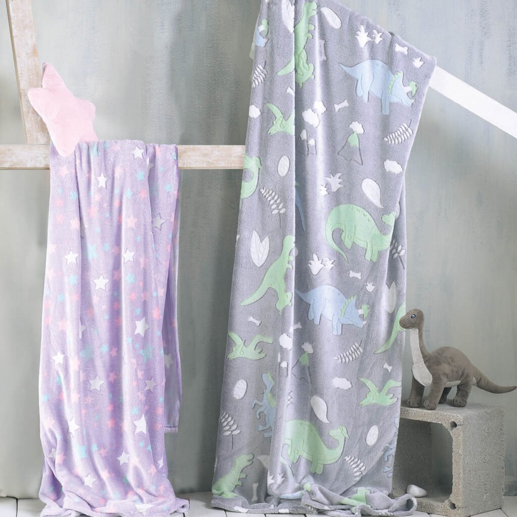 STARDAY - ΚΟΥΒΕΡΤΑ ΚΟΥΝΙΑΣ LUMINUS (flannel fleece) -  - 110X140 - Rythmos