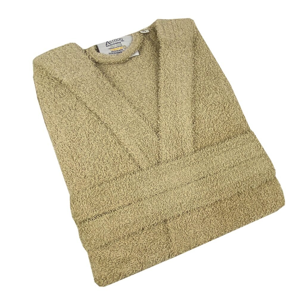 Μπουρνούζι Με Κουκούλα Beige  - Astron Italy