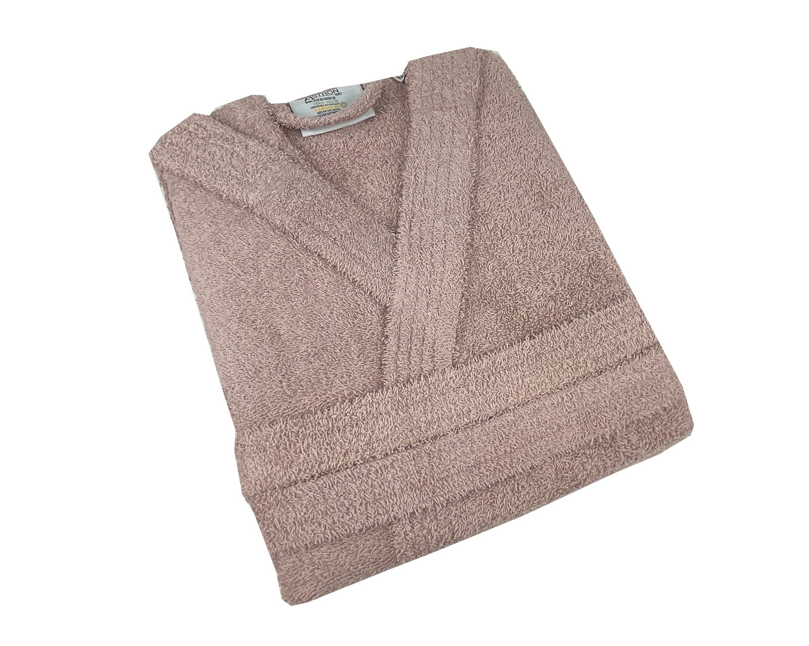 Μπουρνούζι Με Κουκούλα Dusty Rose - Medium 565 - Astron Italy