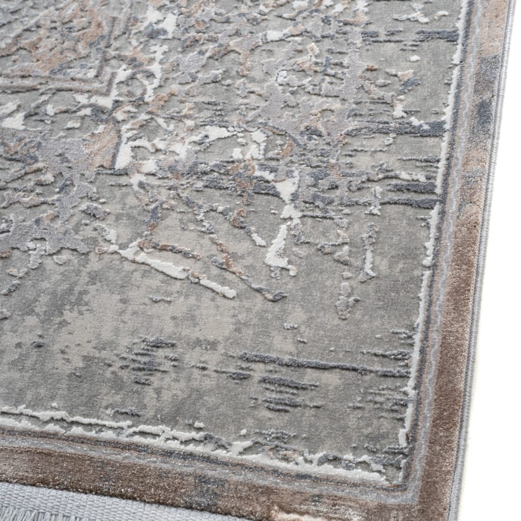 Alternative view of ΧΑΛΙ LUXURIOUS SILK 5991 GREY BEIGE - 240cm x 340cm 2004344 - Klonaras