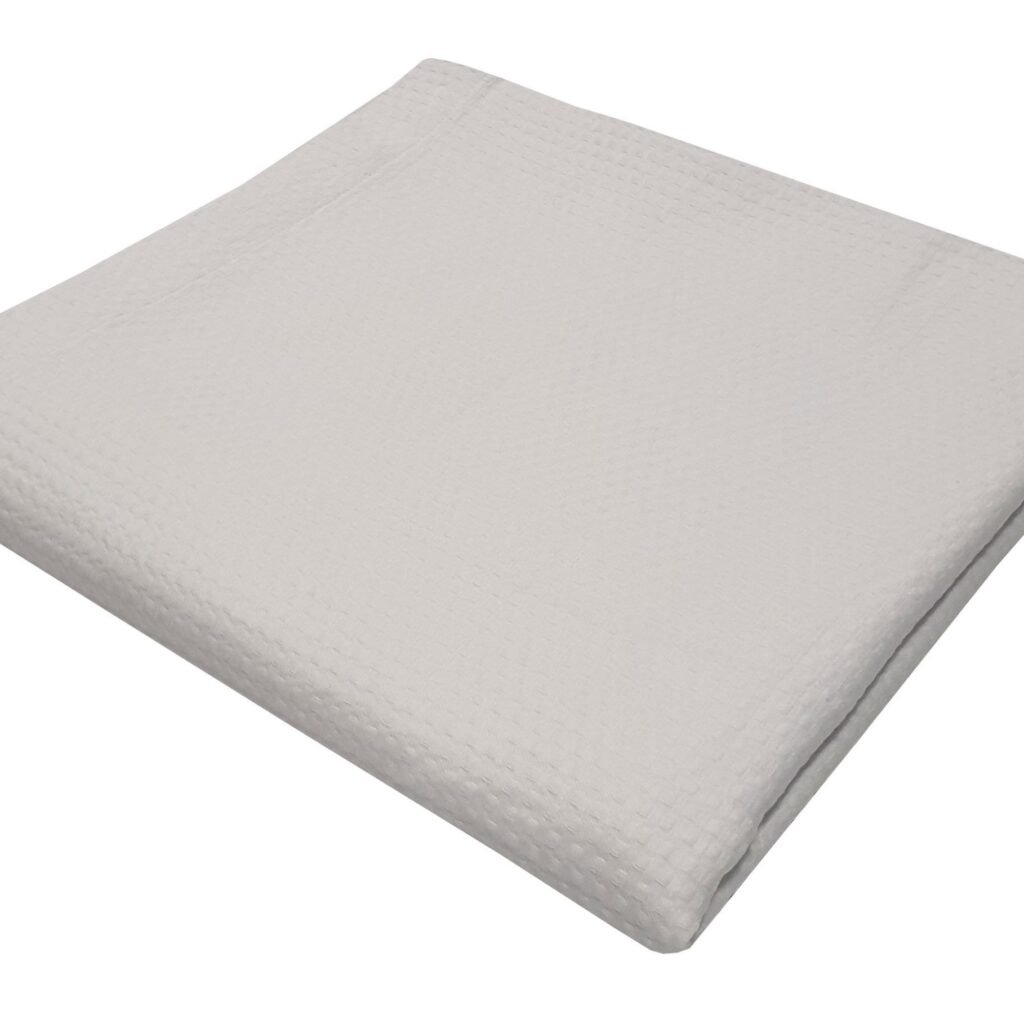 Κουβέρτα Πικέ Le Blanc Sanforized Cotton 100% Σούπερ Υπέρδιπλη 240x260 White