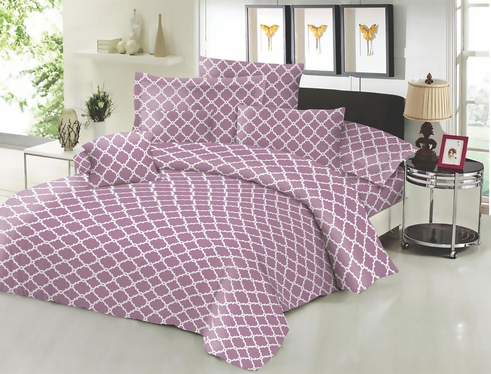 Σεντόνι ΚΟΜΒΟΣ Cotton Line NEW Printed Montana Rotten Apple Διπλό με λάστιχο 150x200+22