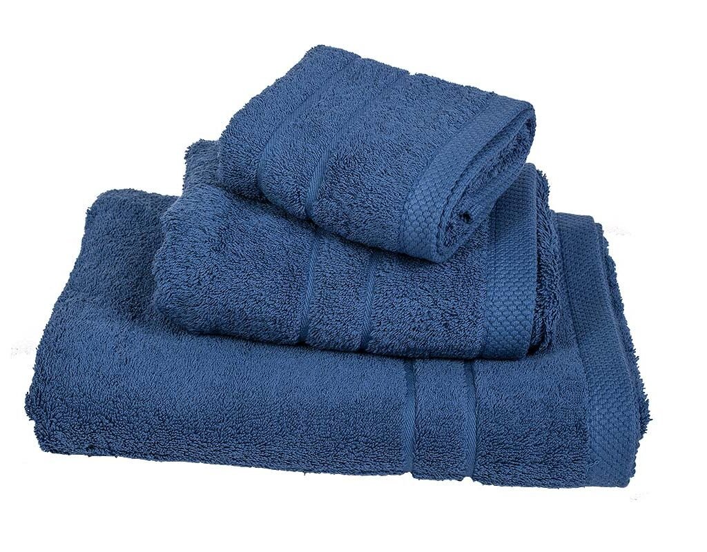Σετ Πετσέτες 3 τμχ Le Blanc Πεννιέ 600γρ/μ2 Blue (40x60, 50x95, 80x145)