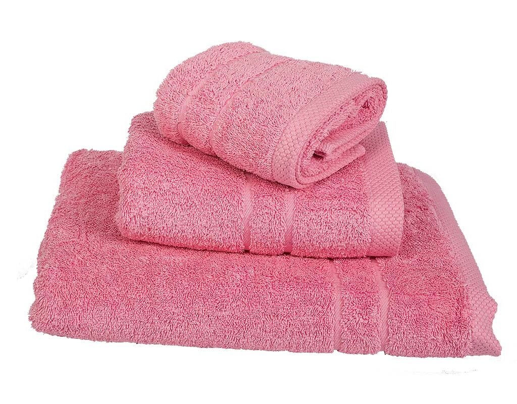 Σετ Πετσέτες 3 τμχ Le Blanc Πεννιέ 600γρ/μ2 Pink (40x60, 50x95, 80x145)