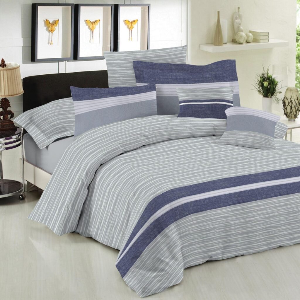 Σετ Σεντόνια Le Blanc Premium Cotton 100% Brooklyn Ice Υπέρδιπλα 240x270