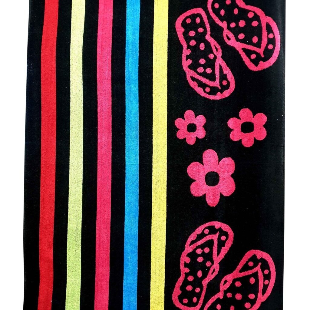 Πετσέτα Θαλάσσης ΚΟΜΒΟΣ Βελουτέ Zakar Design 12 Cotton 100% 85x160