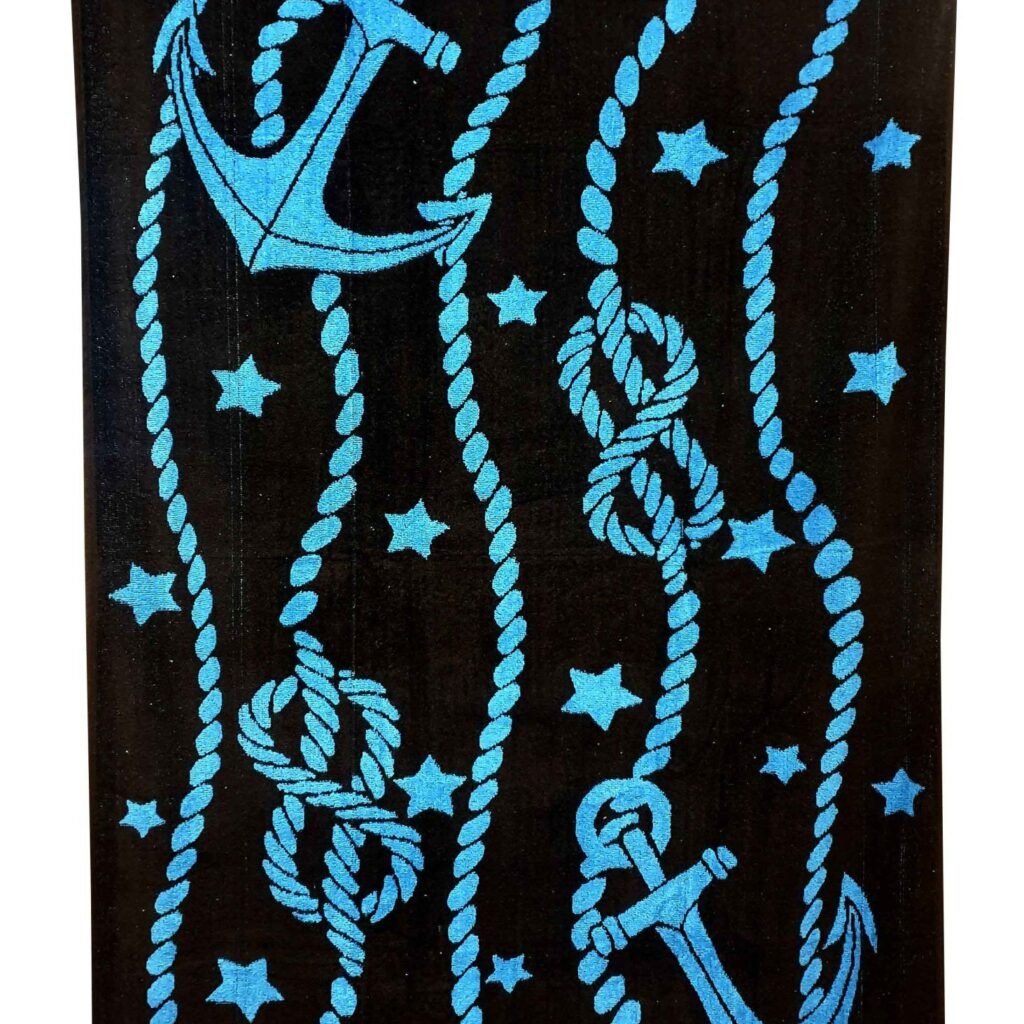 Πετσέτα Θαλάσσης ΚΟΜΒΟΣ Βελουτέ Zakar Design 13 Cotton 100% 85x160