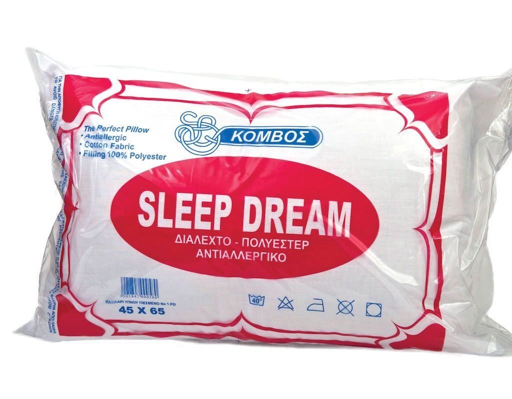 Μαξιλάρι Ύπνου ΚΟΜΒΟΣ Standard Line 45x65 550gr Μαλακό