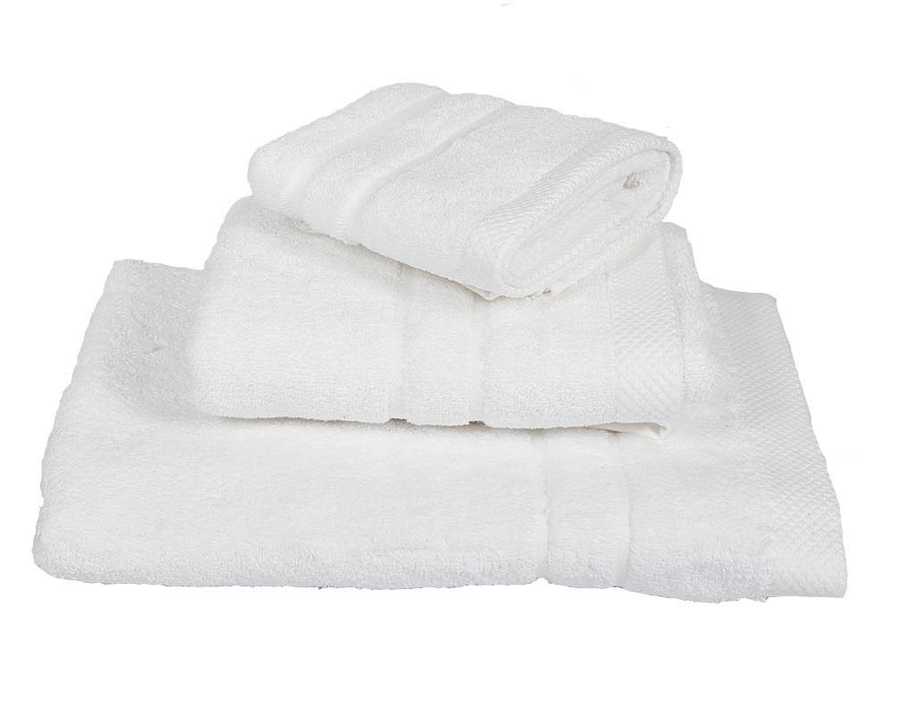 Πετσέτα Le Blanc Πεννιέ 600γρ/μ2 White Προσώπου 50x95