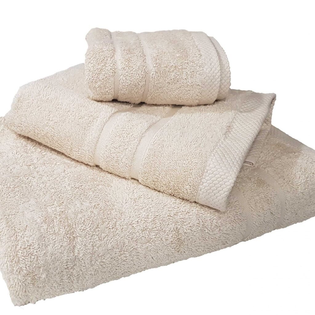 Πετσέτα Le Blanc Πεννιέ 600γρ/μ2 Beige Προσώπου 50x95