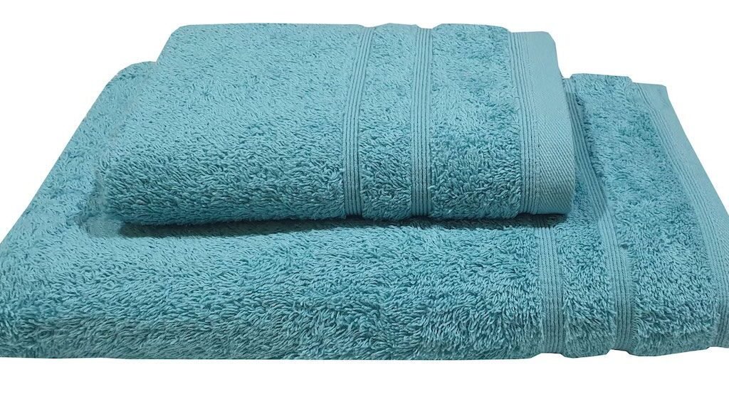 Πετσέτα ΚΟΜΒΟΣ Πεννιέ 500γρ/μ2 Πετρόλ Προσώπου 50x90