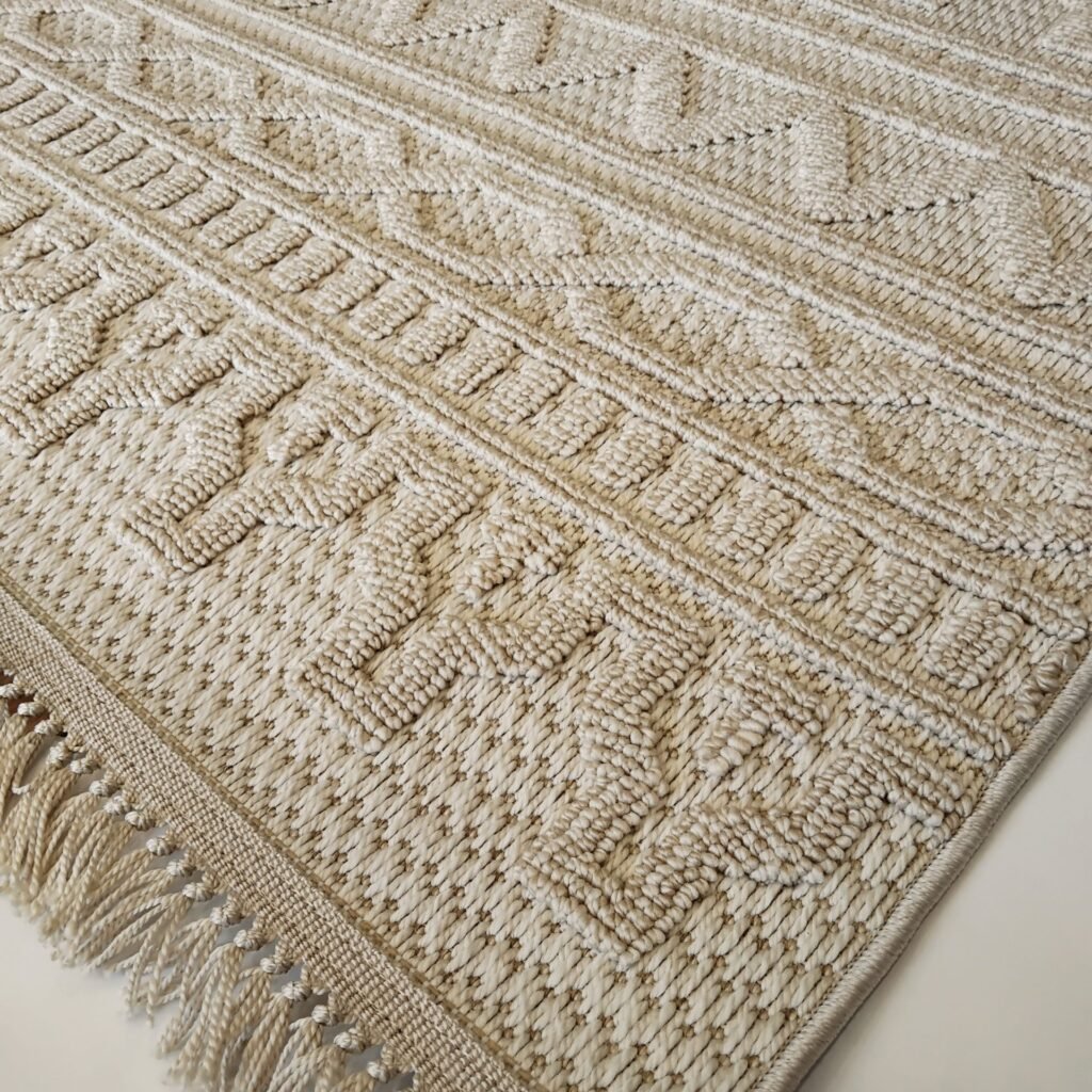 Alternative view of ΧΑΛΙ GIARDINO 76/BEIGE - 066cm x 140cm 2004205 - Klonaras