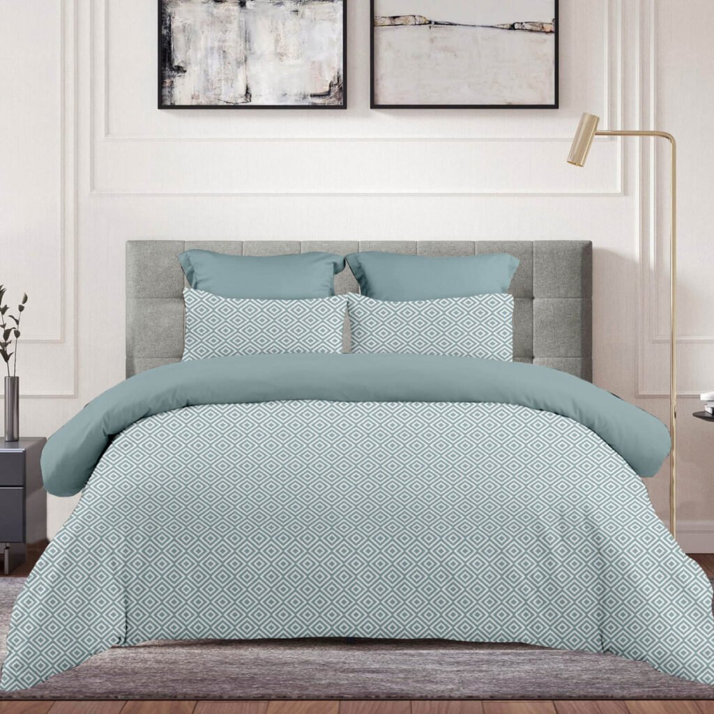 Σεντόνι Με Λάστιχο (160x200+30) Boho Grey 9474 - Astron Italy