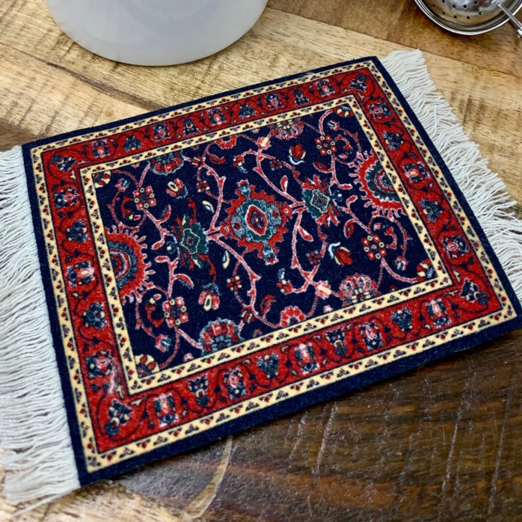 Alternative view of ΣΟΥΒΕΡ Coaster rugs-Bergamo Deep Blue Bergamo - Klonaras