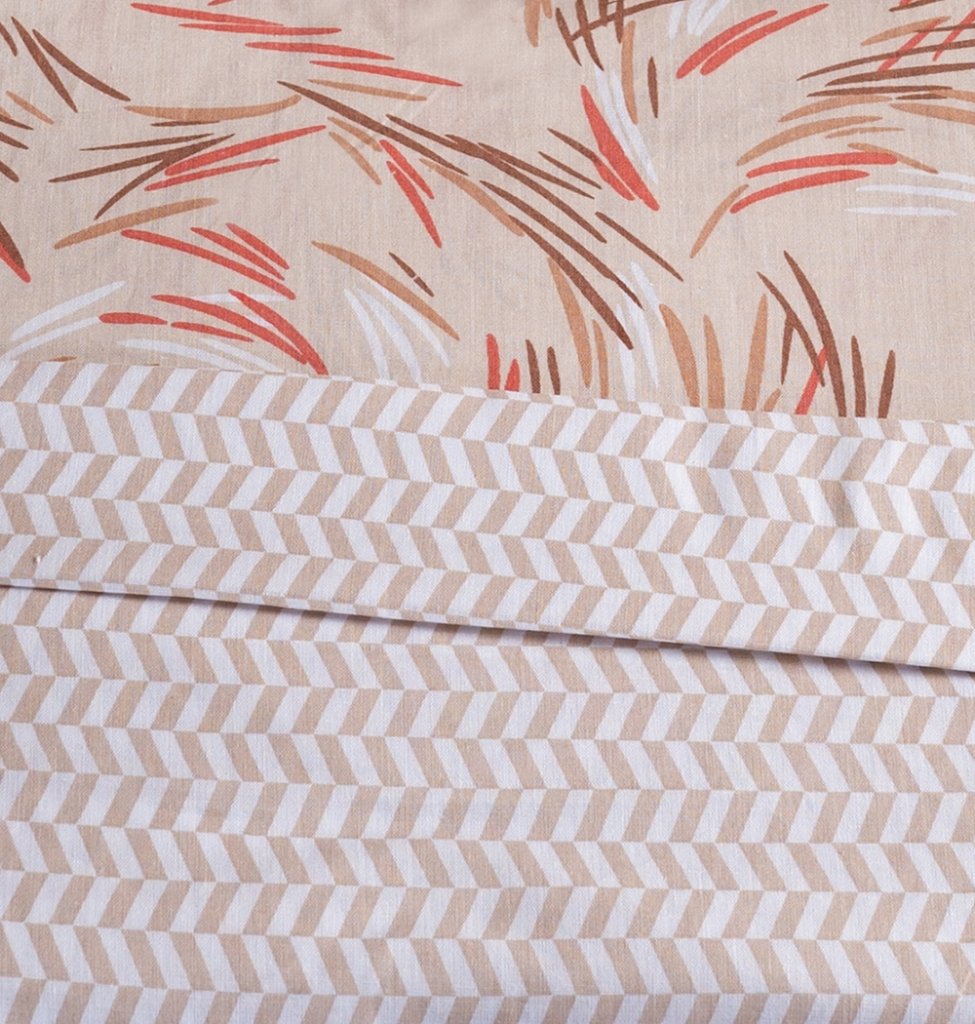 Alternative view of Παπλωματοθήκη "Luna" Paint Terracotta - Γίγας (245×265) - LUNA- COKITEX