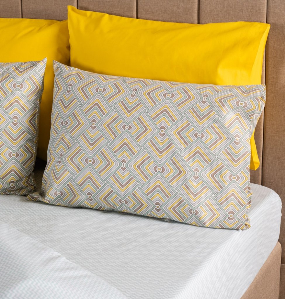 Μαξιλαροθήκες "Luna" Echo - Sage, 50x70 - LUNA PREMIUM- COKITEX