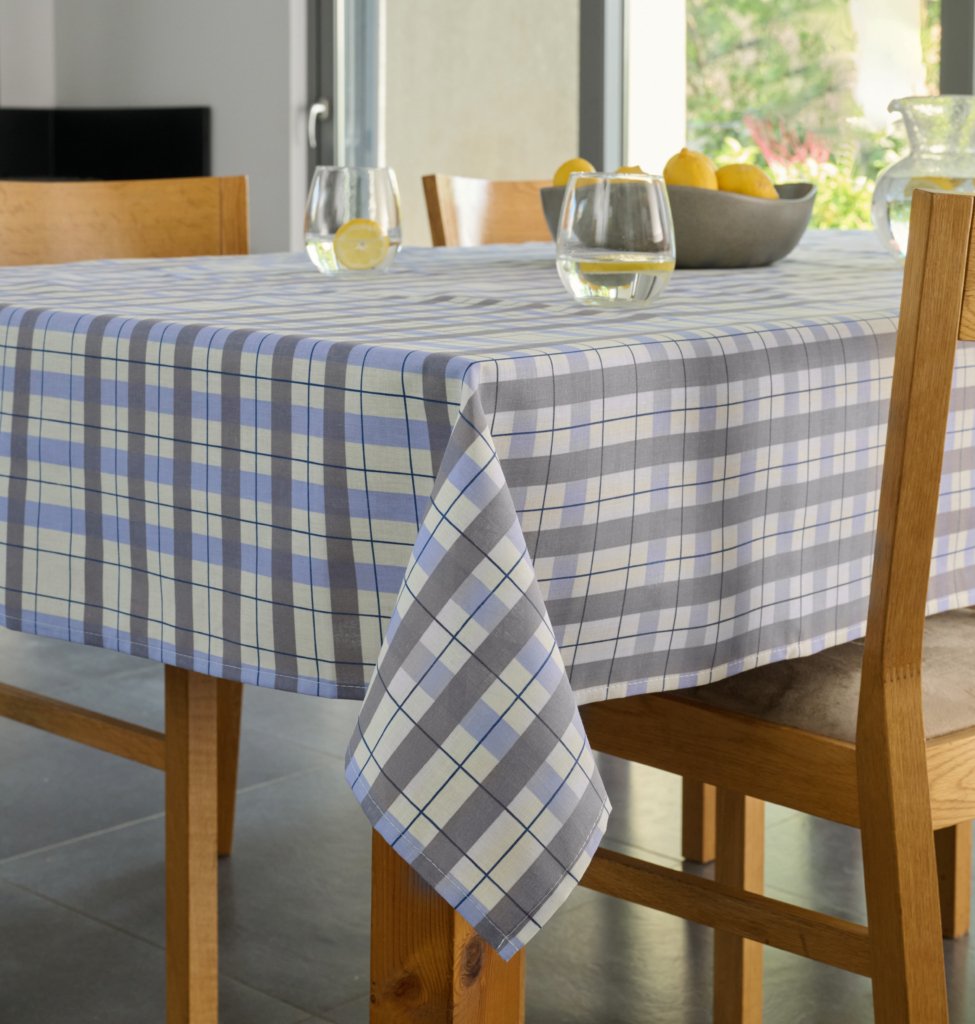 Τραπεζομάντηλα Κουζίνας Linia - Blue, 140x140cm - MULTI LINE- COKITEX