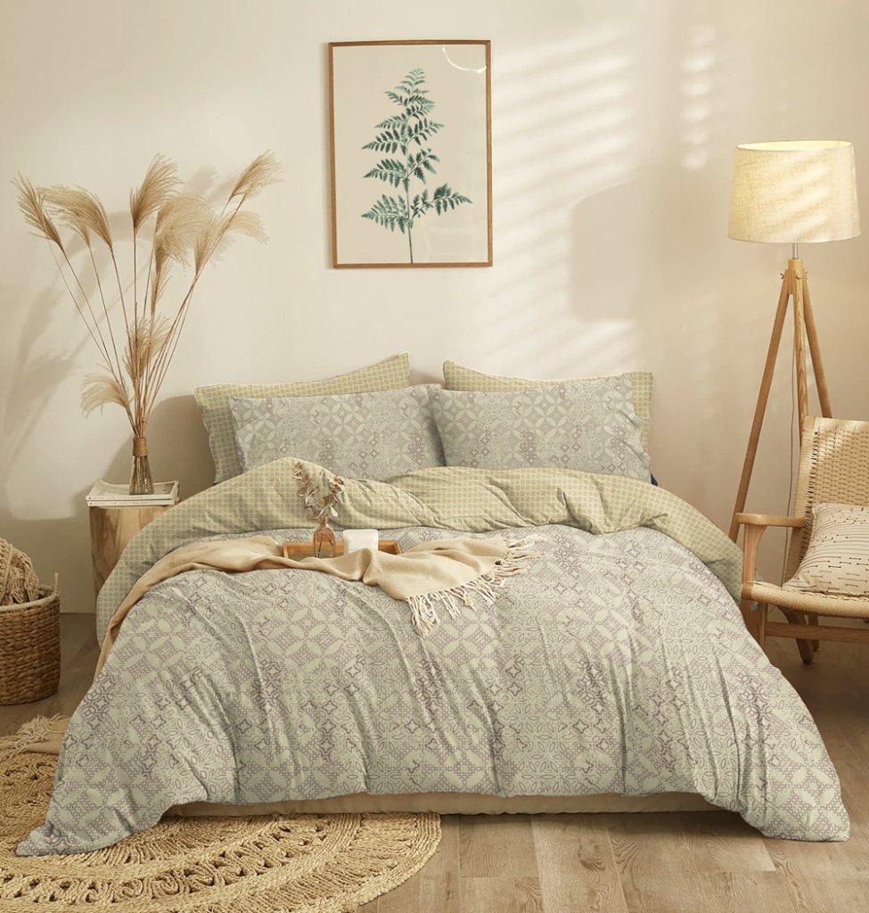 Σεντόνια Σετ "Marta" Dante Beige - Super King (260x280) - MARTA- COKITEX