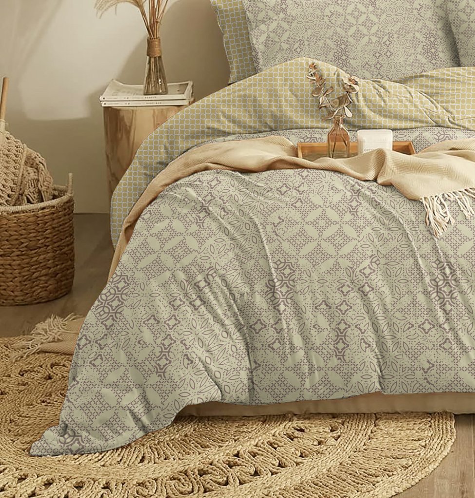 Alternative view of Παπλωματοθήκη "Marta" Dante Beige - Διπλό (200x245) - MARTA- COKITEX