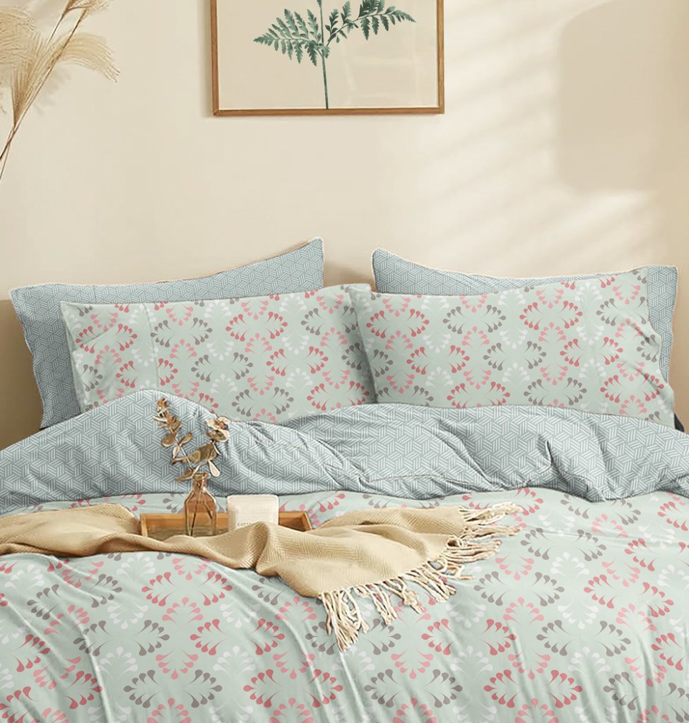 Παπλωματοθήκη "Marta" Loom Mint - Μονή (165x245) - MARTA- COKITEX