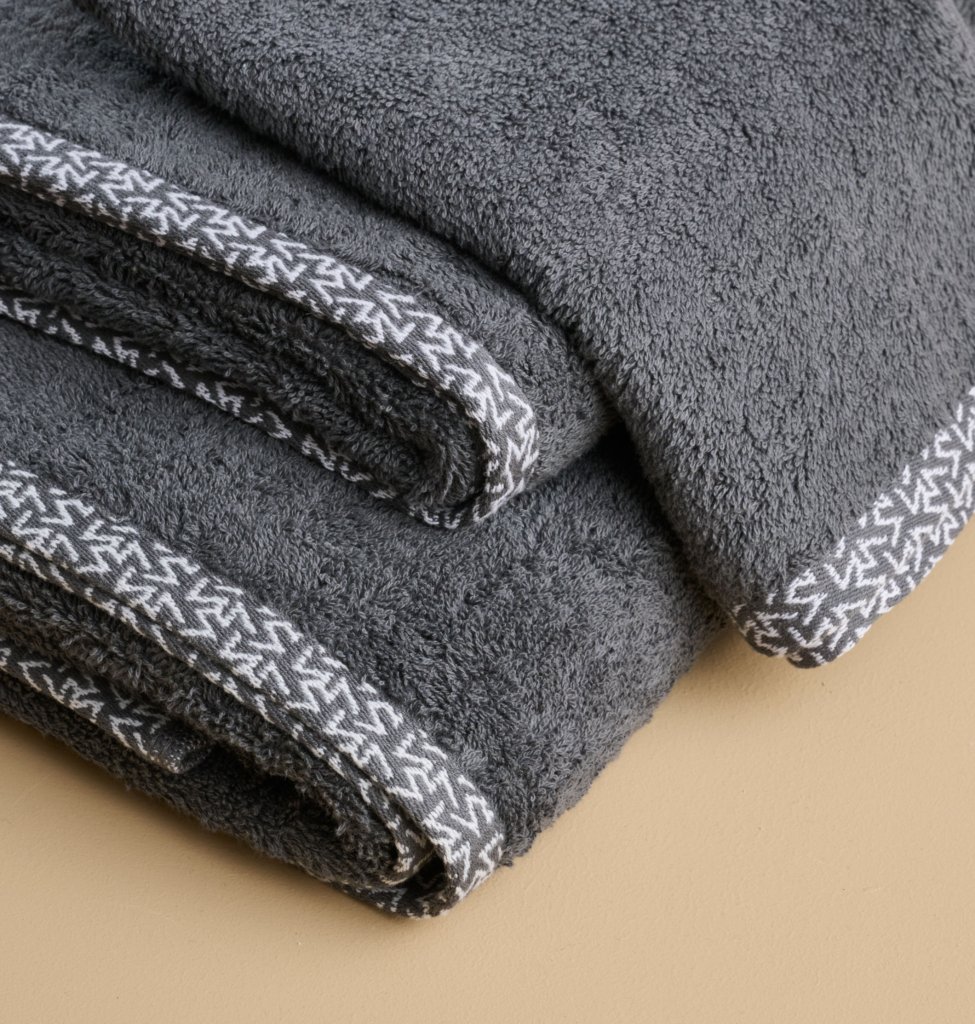 Alternative view of Πετσέτα “Saluti” Black Night - Προσώπου 50x100 - SALUTI- COKITEX