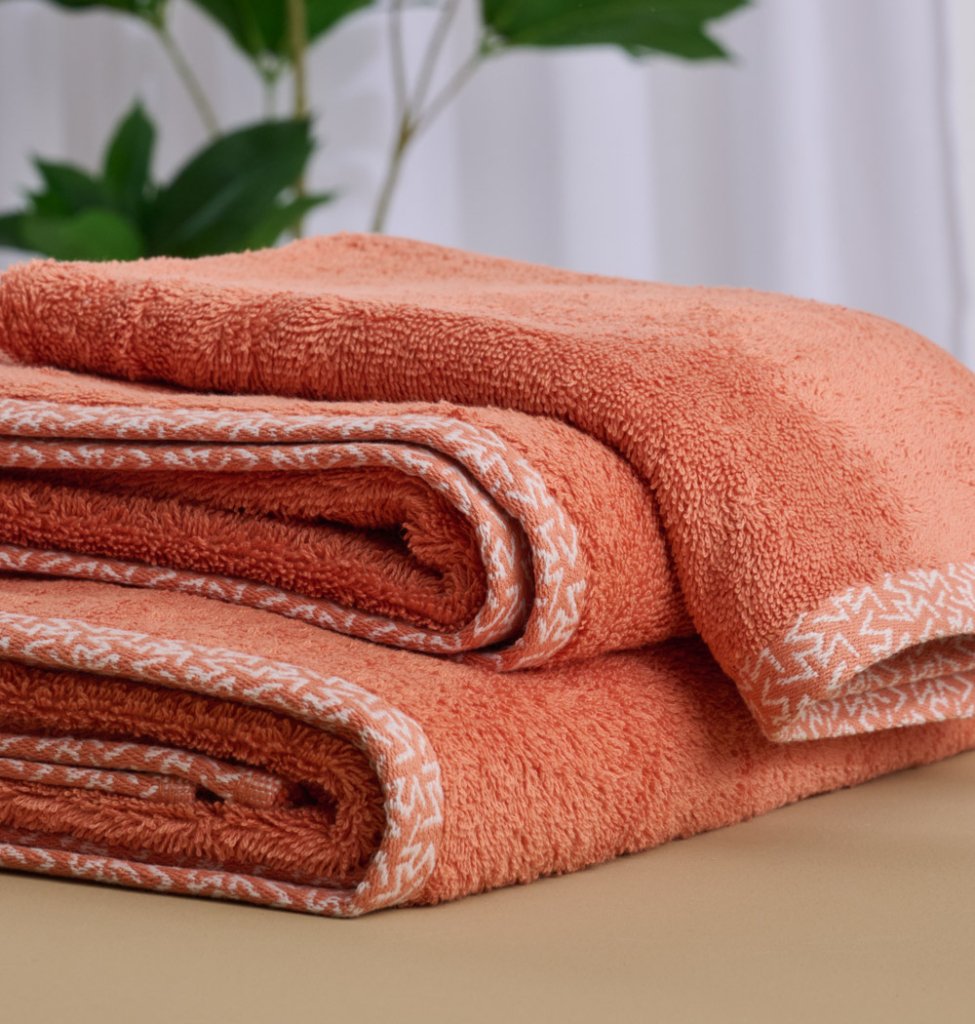 Πετσέτα “Saluti” Mexican Orange - Σώματος 80x150 - SALUTI- COKITEX - Image 3