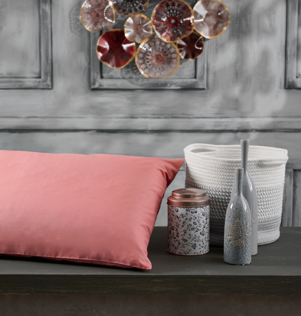 Μαξιλαροθήκες Μονόχρωμες Power Nap Premium - Dusty Pink, 50x70 - POWER NAP PREMIUM- COKITEX