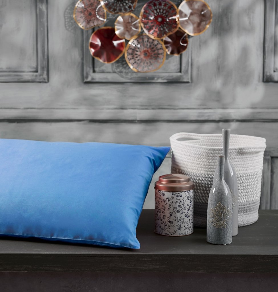 Μαξιλαροθήκες Μονόχρωμες Power Nap Premium - Malibu Blue, 50x70 - POWER NAP PREMIUM- COKITEX