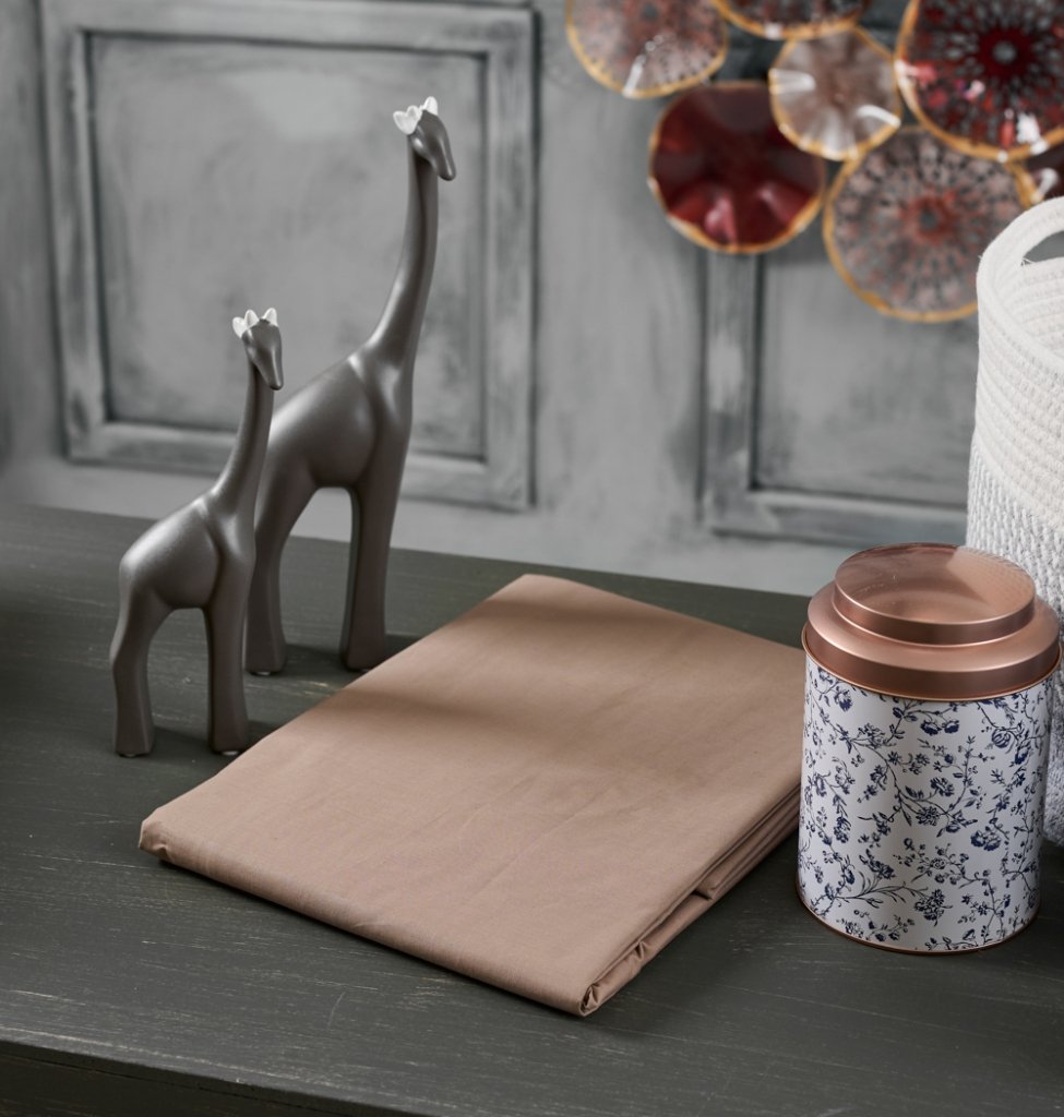 Παπλωματοθήκη Μονόχρωμη Power Nap - Brown, Διπλό (200x240) - POWER NAP- COKITEX