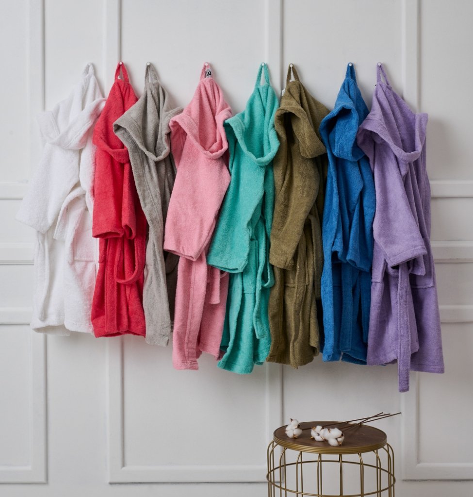 Νέο Μπουρνούζι με Κουκούλα Beauty Line - Grey, 10-12 ετών - BEAUTY LINE- COKITEX