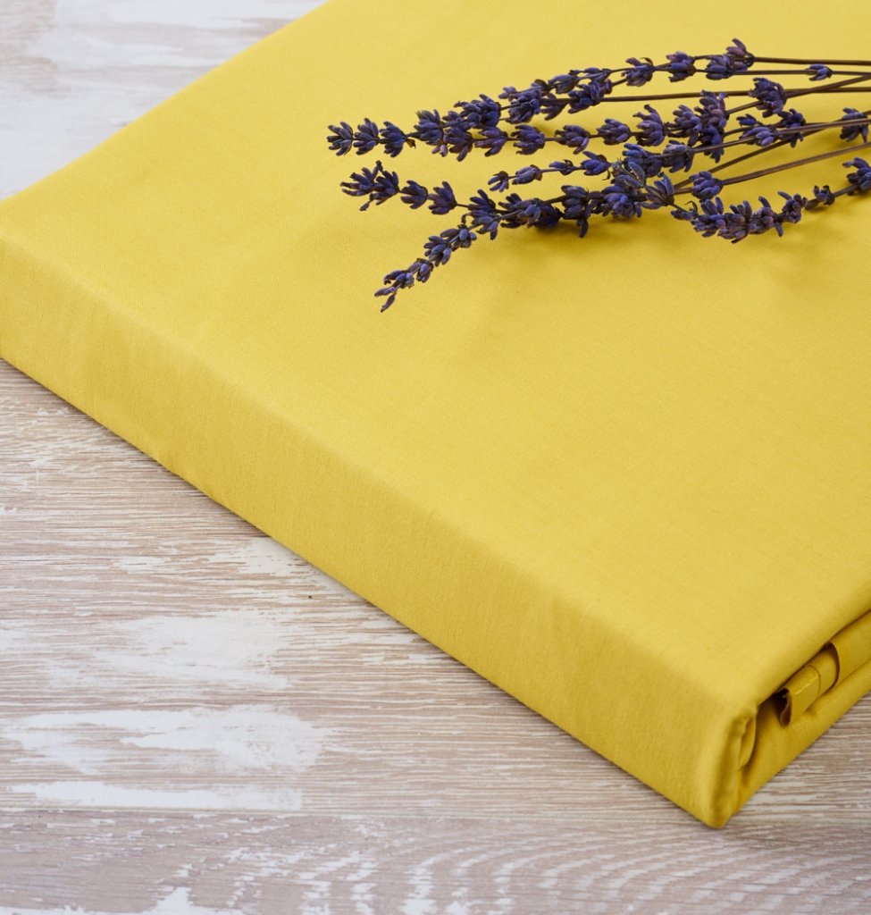 Παπλωματοθήκη Μονόχρωμη Power Nap - Mustard, Διπλό (200x240) - POWER NAP- COKITEX