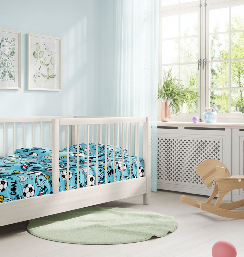 Σεντόνια Σετ Goal - 125x175(x2)+30x40(x1) - BABY- COKITEX