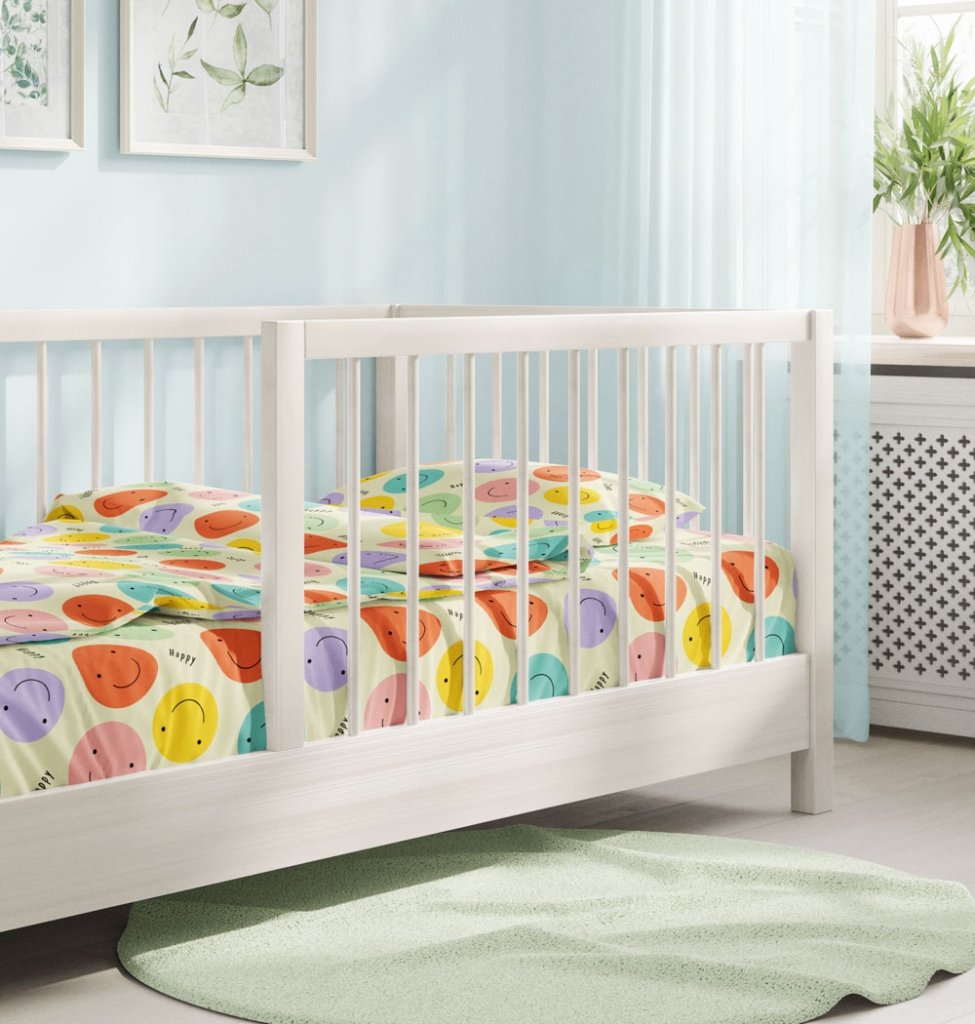 Alternative view of Σεντόνια Σετ Happy - 125x175(x2)+30x40(x1) - BABY- COKITEX