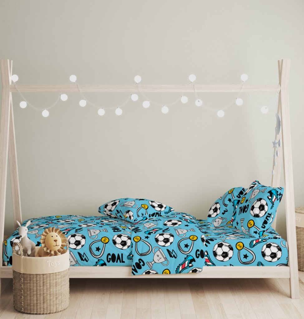 Σεντόνια Σετ Goal - 165x270+50X70 - LITTLE STAR- COKITEX - Image 3