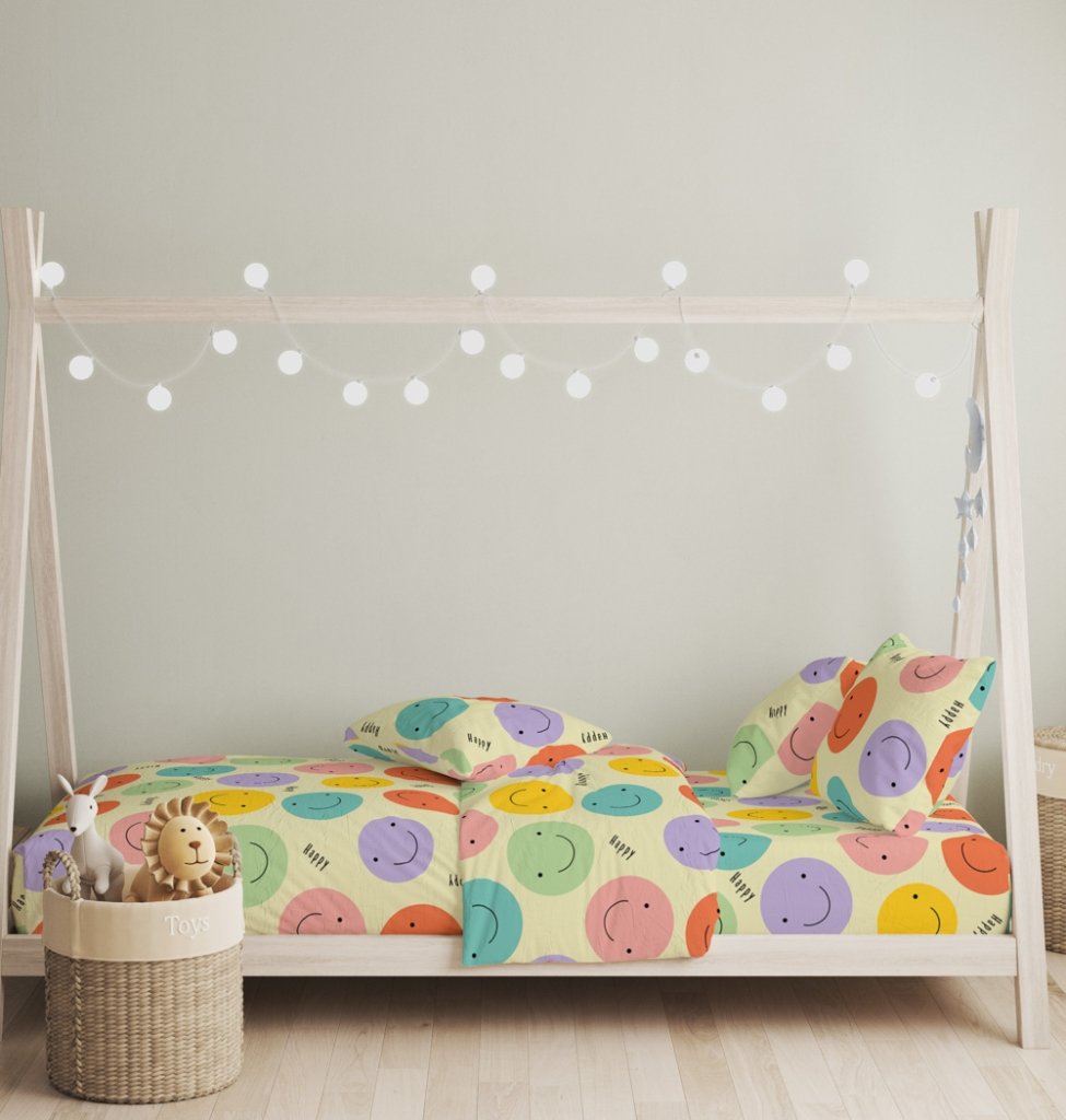 Σεντόνια Σετ Happy - 165x270+50X70 - LITTLE STAR- COKITEX - Image 3