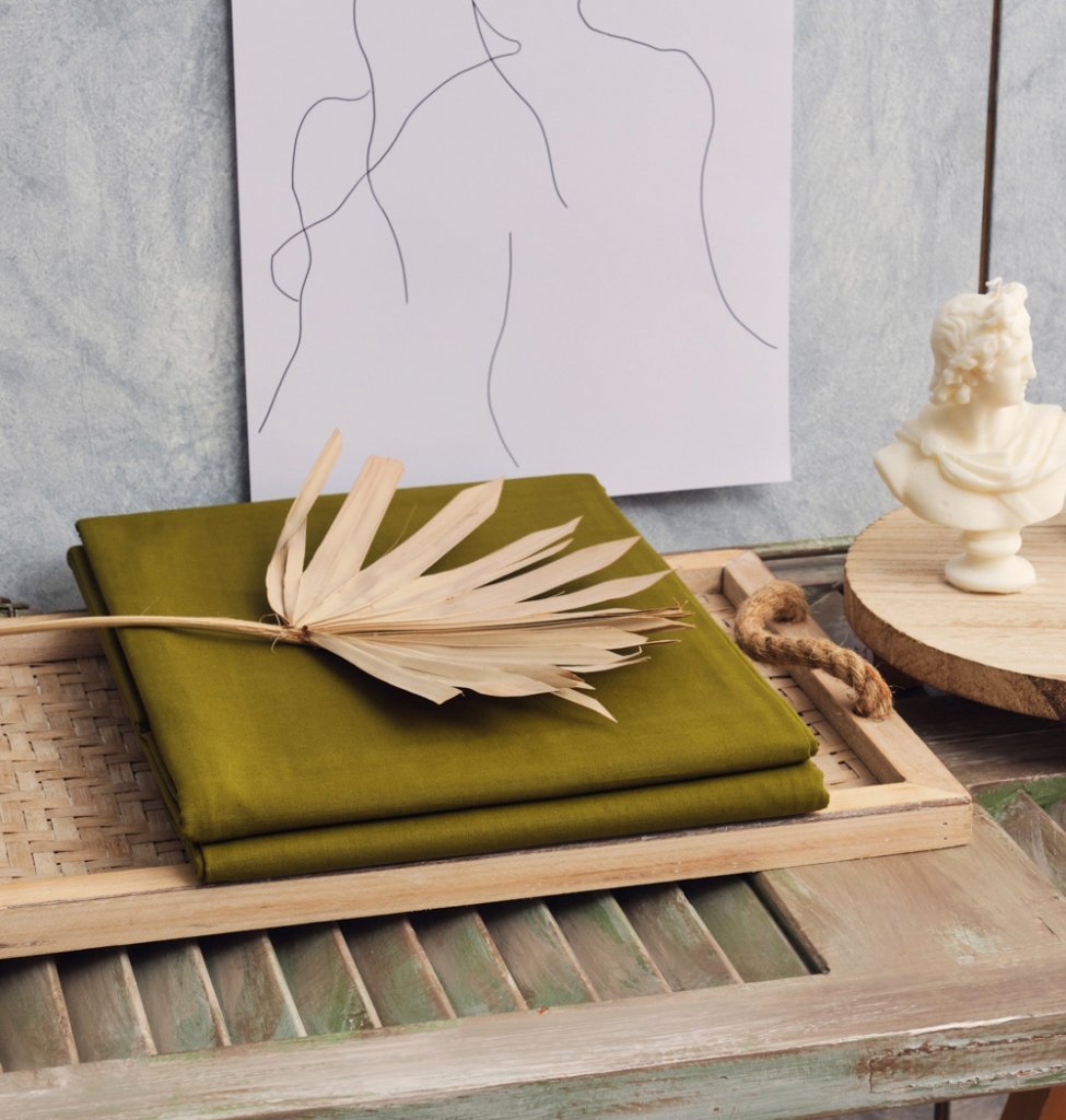 Παπλωματοθήκη Μονόχρωμη Power Nap - Khaki, Διπλό (200x240) - POWER NAP- COKITEX