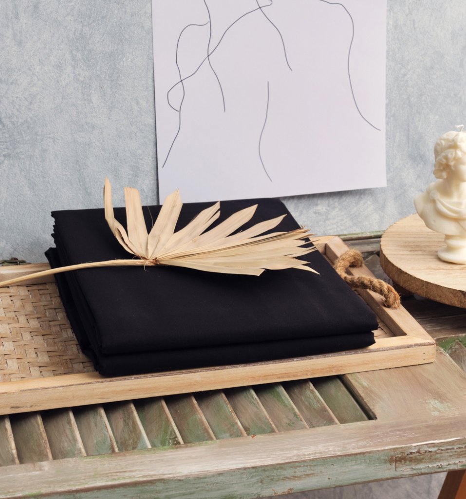 Παπλωματοθήκη Μονόχρωμη Power Nap - Black, Διπλό (200x240) - POWER NAP- COKITEX