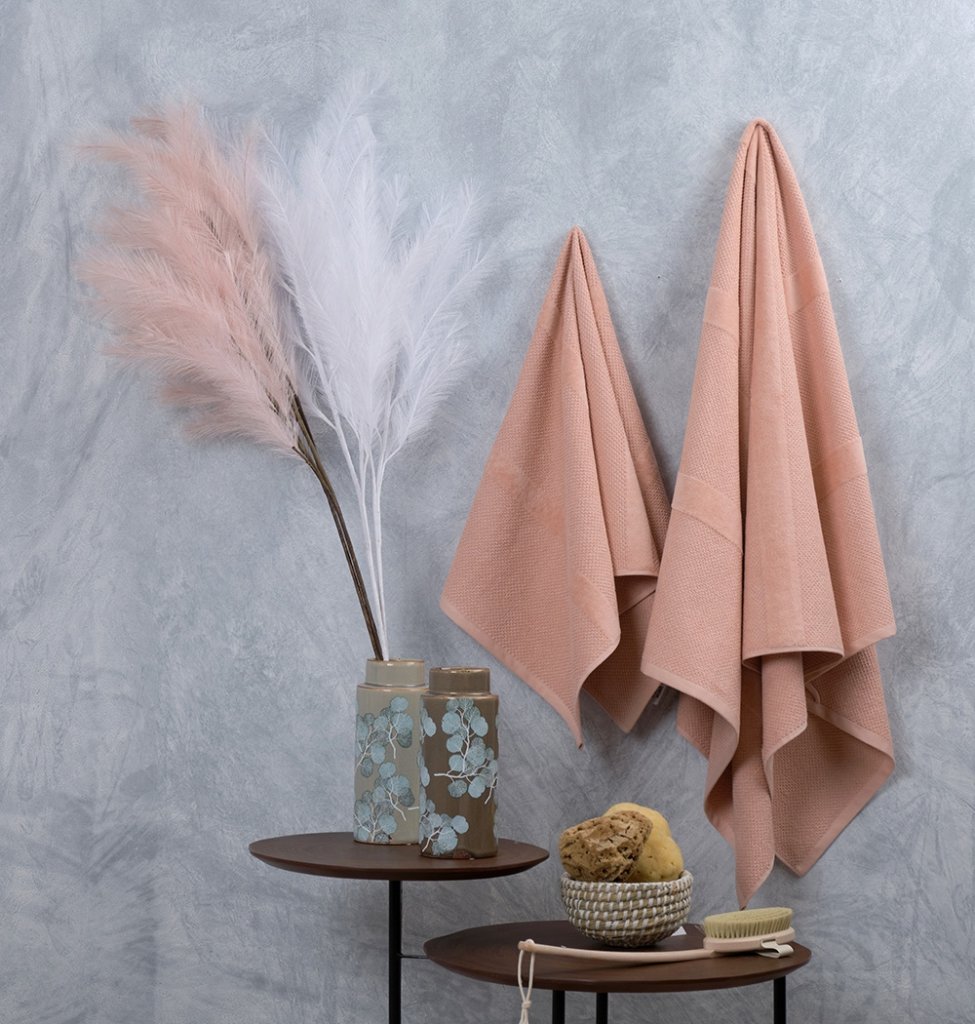 Πετσέτα Ζακάρ Pop Corn Powder - Προσώπου 50x100 - SERENE- COKITEX