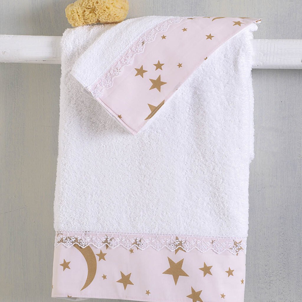 MOONLIGHT ΡΟΖ - ΣΕΤ ΠΕΤΣΕΤΕΣ 2 ΤΕΜ.. -  - ΣΕΤ 2 ΤΕΜΑΧΙΑ (30X50 70X140) - Rythmos