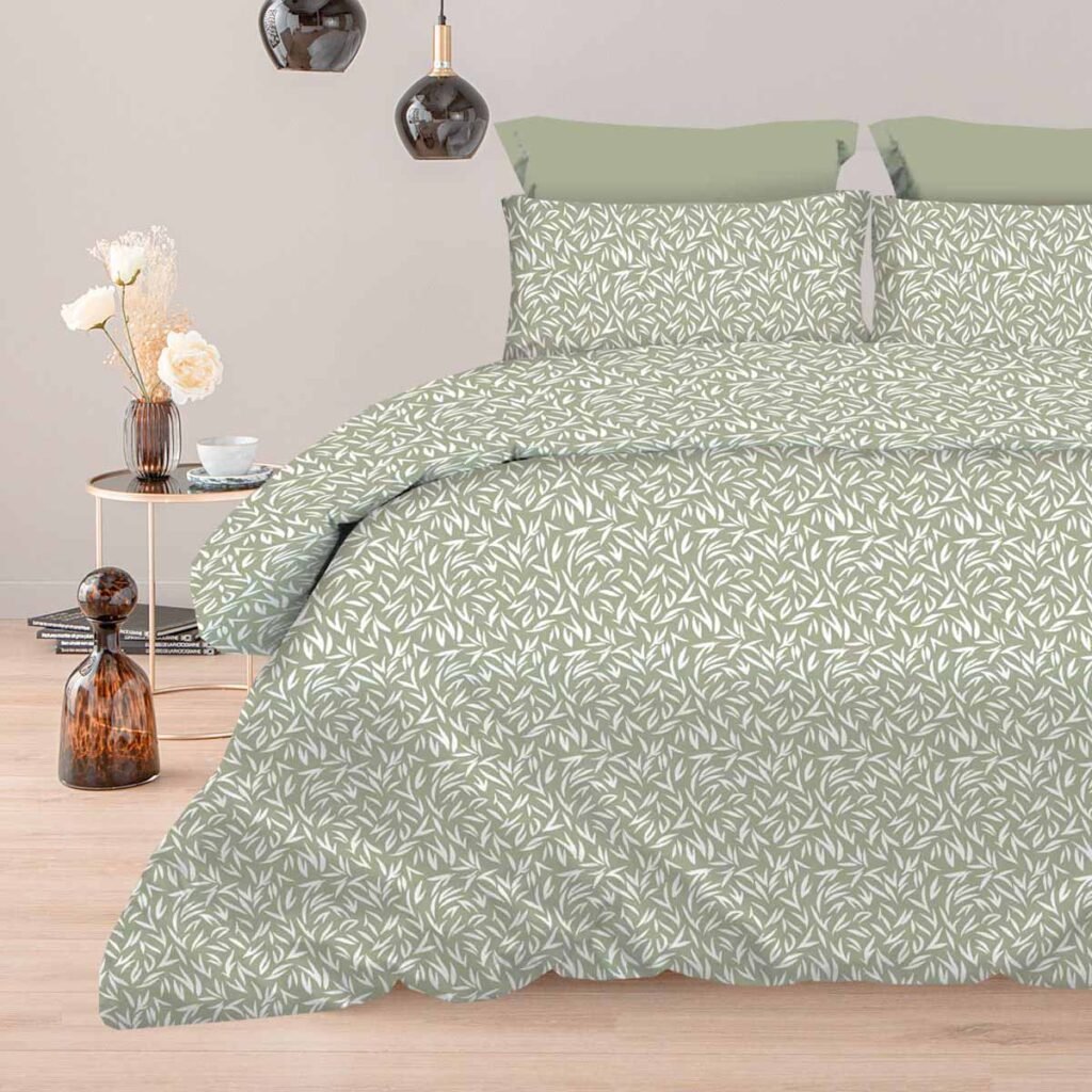 Παπλωματοθήκες Υπέρ/πλες Emelia Olive 9653 - Astron Italy