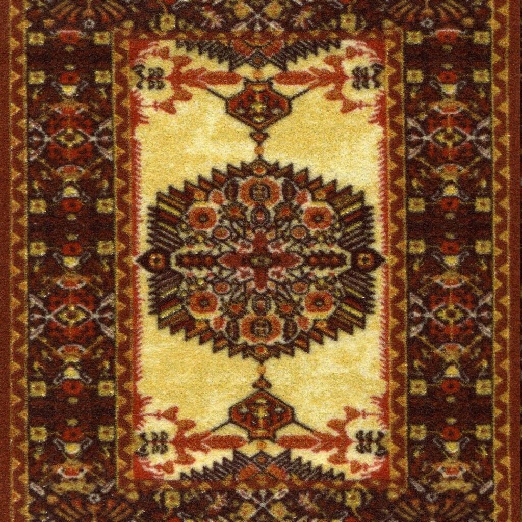 ΣΟΥΒΕΡ Coaster rugs-Feraghan Sarouk Ivory-Gold Feraghan Sarouk - Klonaras