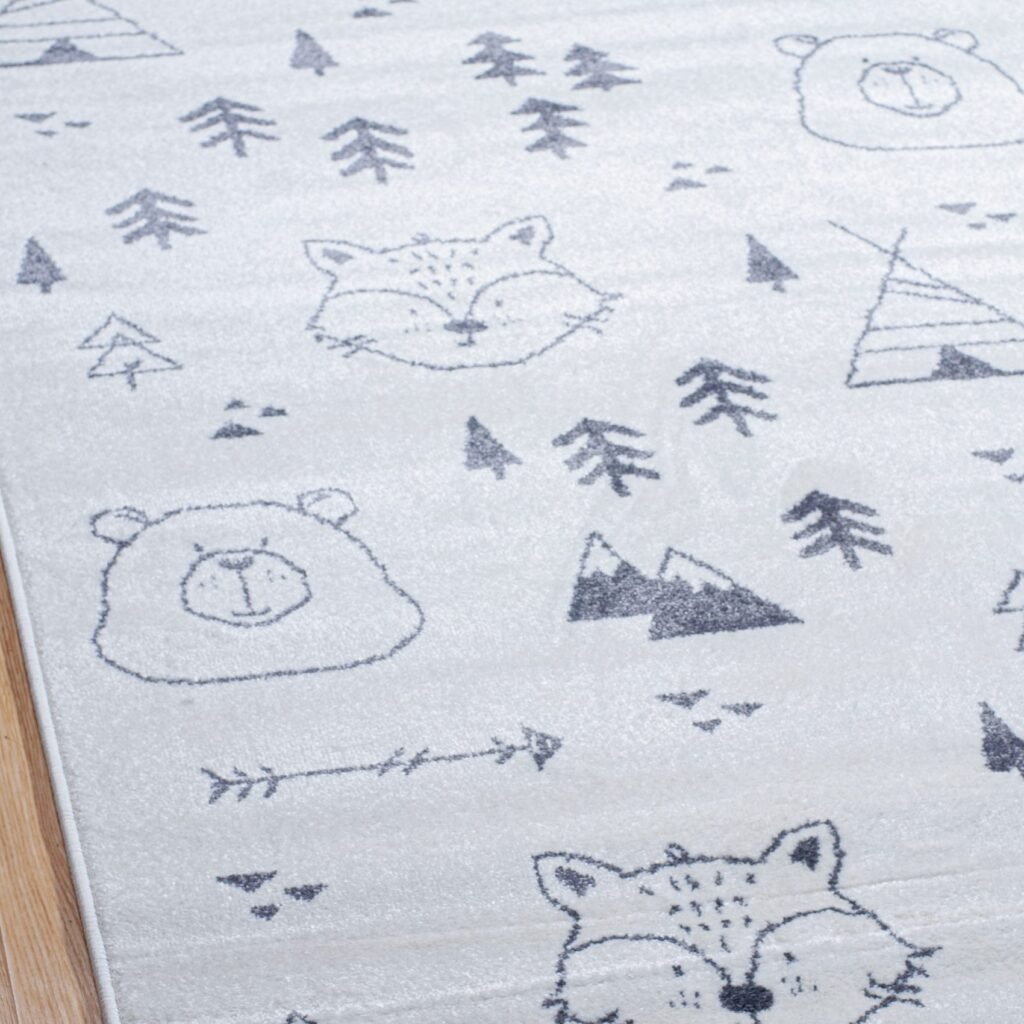 Alternative view of ΧΑΛΙ ΠΑΙΔΙΚΟ JUNIOR 858/CREAM BLACK - 160cm x 230cm 2002977 - Klonaras