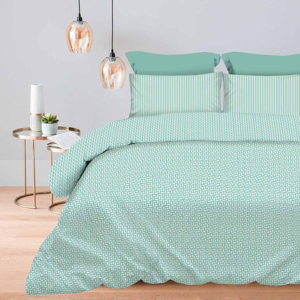 Παπλωματοθήκες Υπέρ/πλες Maira Petrol 9659 - Astron Italy