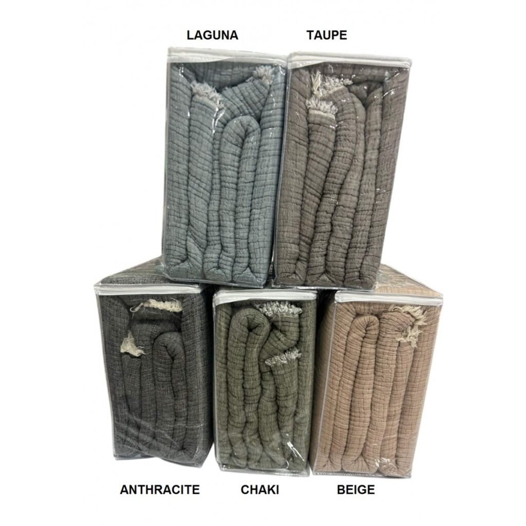 Alternative view of ΚΟΥΒΕΡΛΙ ΒΑΜΒΑΚΕΡΗ ΜΟΥΣΕΛΙΝΑ ΥΠΕΡΔΙΠΛΗ 240Χ250 ADAM HOME - Anthracite 70