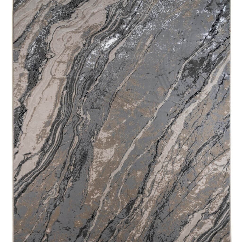 ΧΑΛΙ OPALIO 9224 MODERN NVB14/SILVER FLOSS - 133cm x 190cm 2004305 - Klonaras