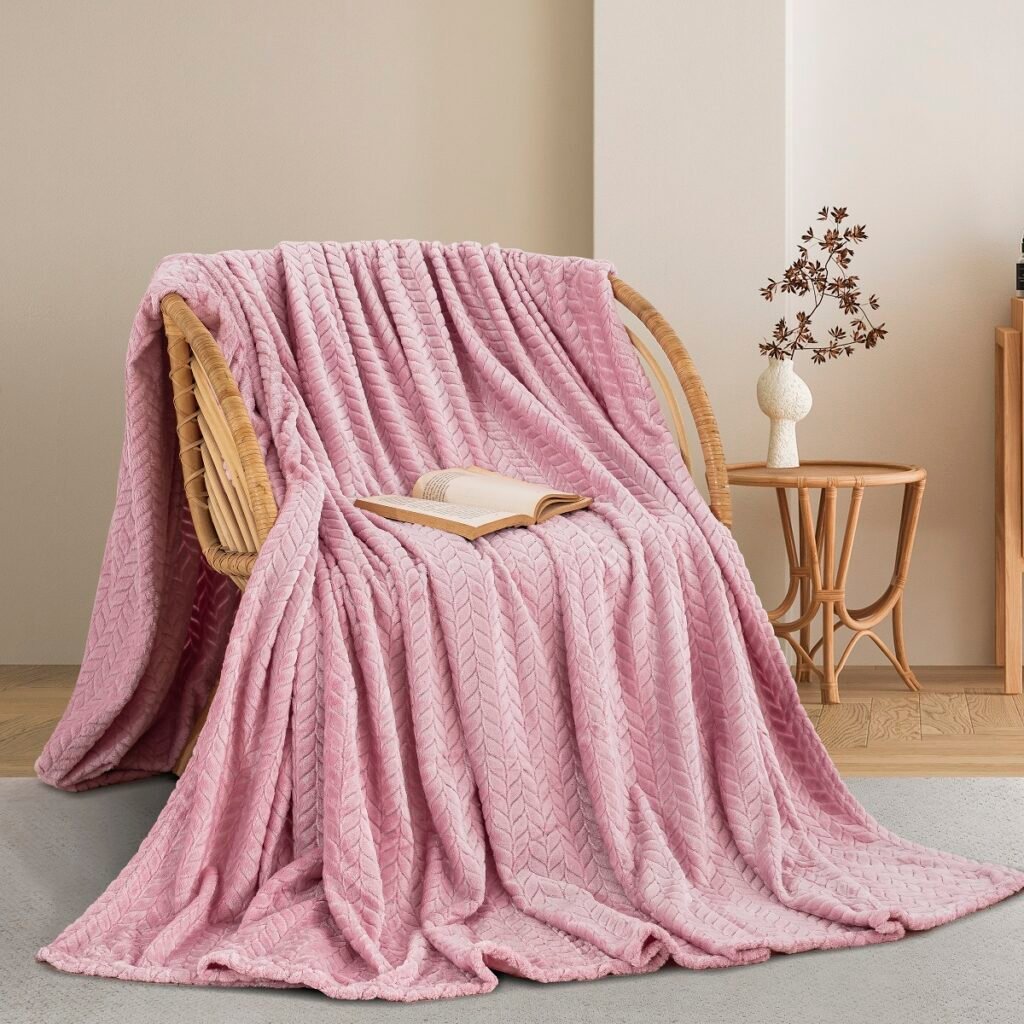 ΚΟΥΒΕΡΤΑ  FLEECE ΥΠΕΡΔΙΠΛΟ 220X240 ADAM HOME (550))  PINK(64)