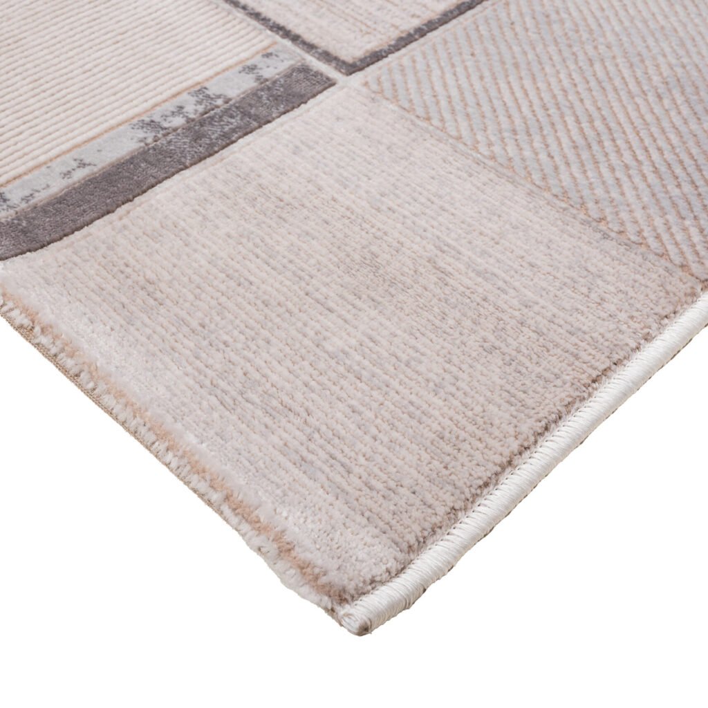 Alternative view of ΧΑΛΙ VELVET MODERN 9249/Beige White ΔΙΑΔΡΟΜΟΣ 0,80εκ 2004906 - Klonaras