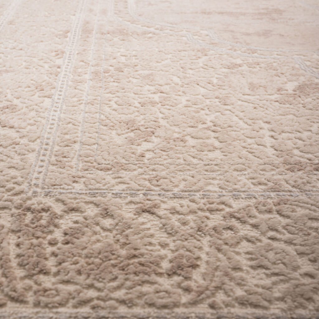 Alternative view of ΧΑΛΙ VELVET VINTAGE 9298/Cream - 160εκ - Στρόγγυλο 2004878 - Klonaras